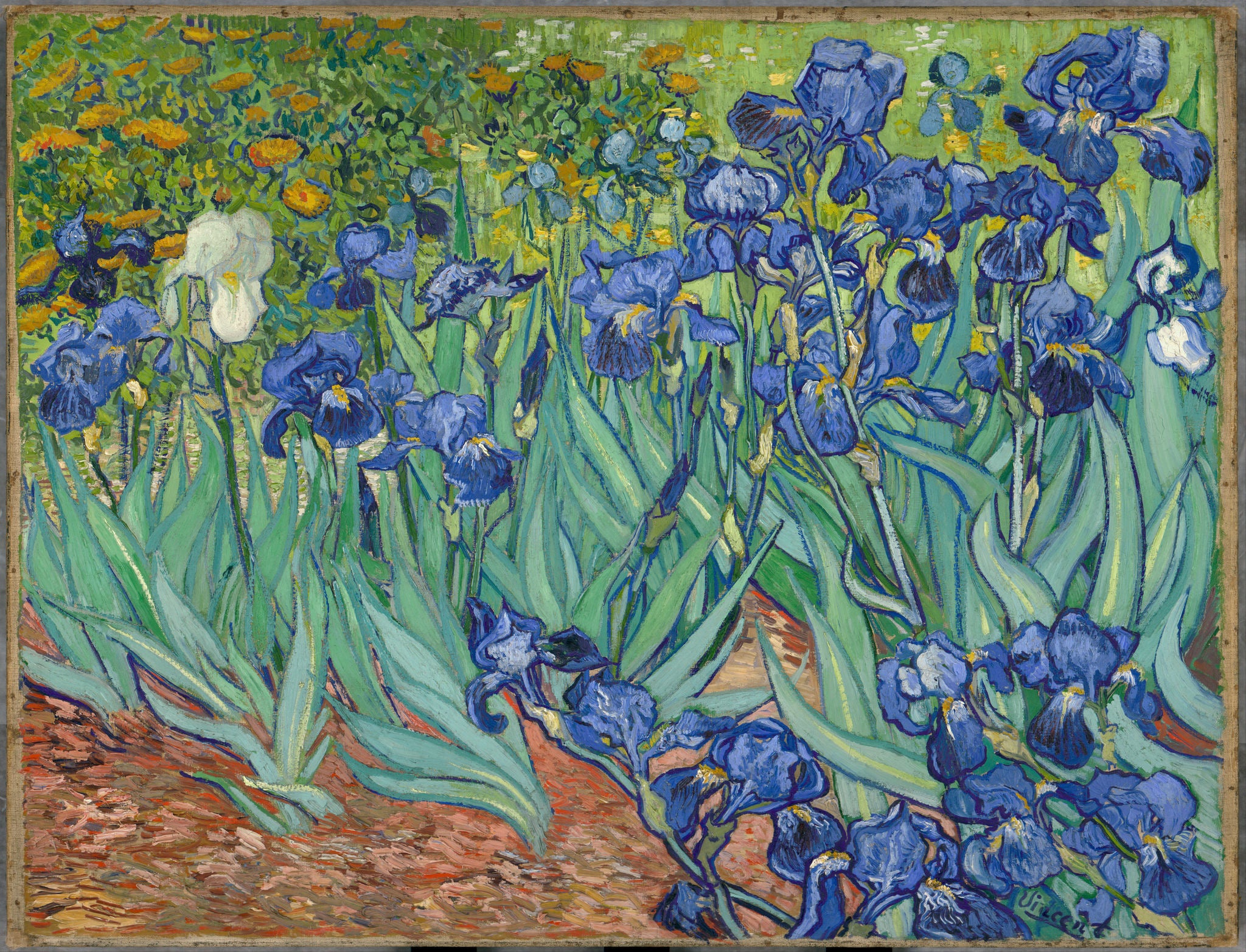Van Gogh’s Irises Ring