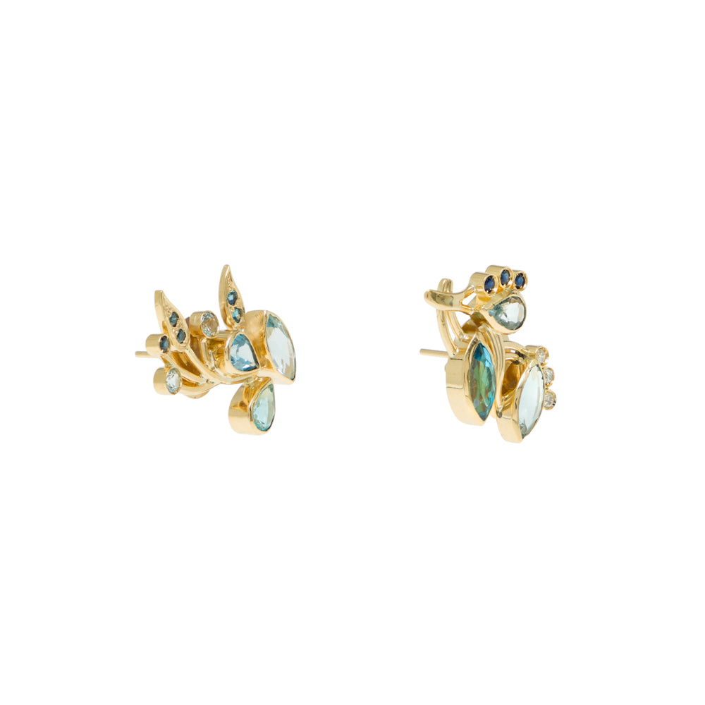 Van Gogh’s Irises Earrings