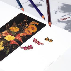 Van Gogh’s Salvias Earrings